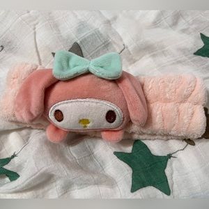 ⭐️$5 My Melody Sanrio Character 🛁 Cute Plush Spa Makeup 💄 Facial Headband